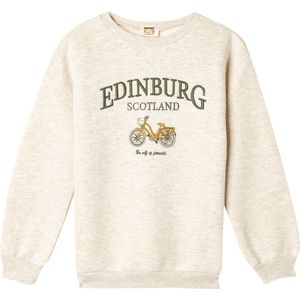 Ronde kraag geborduurd Sweatshirt