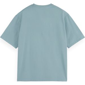 Scotch & Soda 178491 T-shirt Met Korte Mouwen Blauw S Man