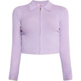 MYMO - Keepsudry - Gebreid Vest - Lichtlila