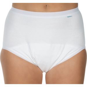 Suprima 1245 Incontinentiebroekje, slip, katoen, PU KRUIS, UNISEX, wit (38) (heupomtrek 94 cm)