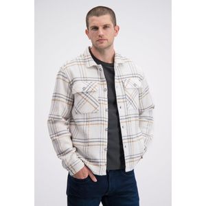 Gabbiano Overhemd Trenta 336236 5002 Ivory Bone Mannen Maat - M