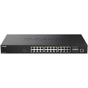 D-Link DMS-1250-28P/E netwerk-switch Managed L2 2.5G Ethernet (100/1000/2500) Power over Ethernet (PoE) Zwart