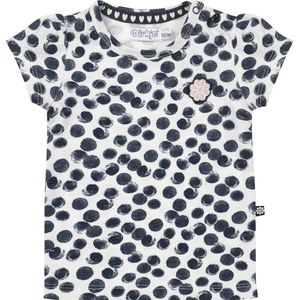 Dirkje - Meisjes Shirt - Navy - Maat 74
