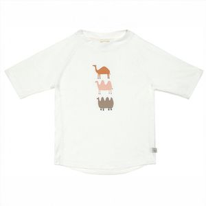 Lässig SPF Zwemshirt Korte Mouw Camel