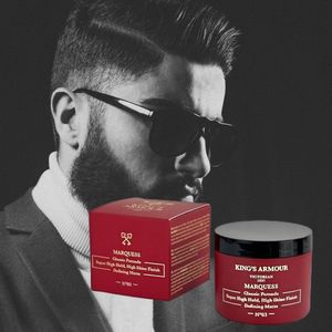 King's Armour - Marquess Classic - Pomade - 110 ml - Super High Hold - High Shine Finish