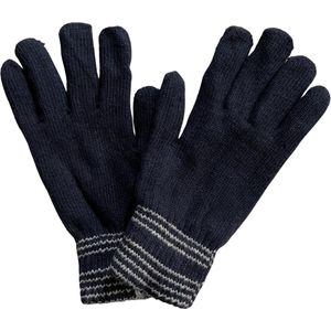 Warme Winter Handschoenen | Hoogwaardige Kwaliteit | One Size / Unisex | Gestreept | Blauw