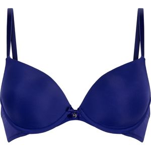 Hunkemöller - Voorgevormde Beugel Bh Plunge - Blauw