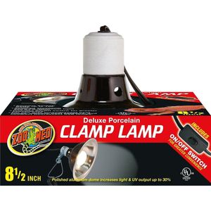 ZOOMED Deluxe Porcelain CLAMP LAMP 22cm