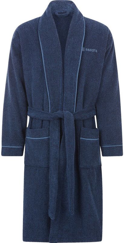 Babista - ADALTOLLI - Badjas - Donkerblauw - 100% Katoen