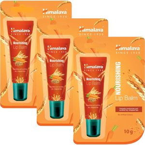 Himalaya Verzorgende Lippenbalsem - Lipbalsem Voor Beschermde en Gevoede Lippen - Tube - 3 x 10g