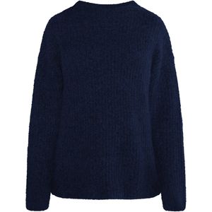 usha - Lynnea - Trui - Marine - Losse Pasvorm - Lange Mouw