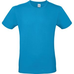 Classic E150 T-shirt B&C Collectie Atollblauw Maat XL