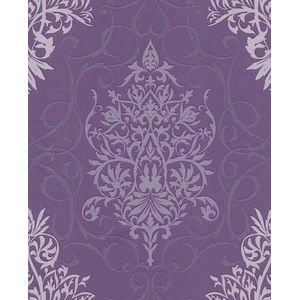 Paars barok behang rasch