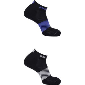 Salomon Socks Running Junior XA JR 2-pack Night Sky/Black White - 31/34