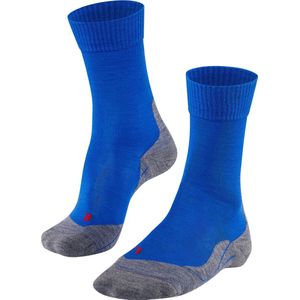 FALKE TK5 Wandelsokken anti blaren, lichte padding merinowol sportsokken heren blauw - Maat 39-41