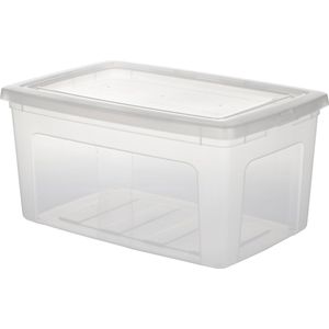 IRIS Clearbox Opbergbox - 50 l - Kunststof - Transparant