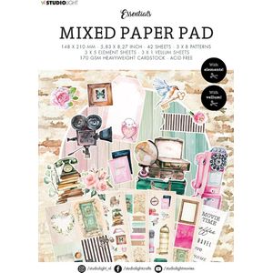 Studio Light Mixed Paper Pad Essentials nr.22 SL-ES-MPP22 A5 (02-23)