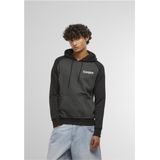 Mister Tee Compton Wording Emb Raglan Hoody MT3922 Cha/Blk-S