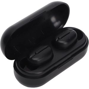 JGS Premium - Oordopjes Taalvertaler met Ruisonderdrukking en Bluetooth - Ideaal voor Instant Voice Vertaling - 84 Talen - Oortelefoon met Oplaadetui - Geschikt voor Leren en Zakenreizen - Zwart