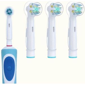 Bob Online - Elektrische Tandenborstel Beschermhoesjes - Transparant - 4 Stuks - Antibacterieel