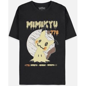 Pokémon - Mimikyu Heren T-shirt - 2XL - Zwart