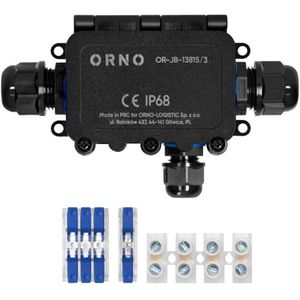 Lasdoos IP68 - 3 Voudig - Slagvast en Vlamvertragend