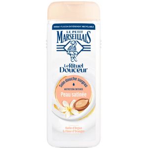 Le Petit Marseillais Le Rituel Doucheverzorging Satin Skin Arganolie en Oranjebloesem 400 ml