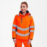 Engel Safety - 1943-930 - Winterjack - Hi-vis Orange / Blue Ink