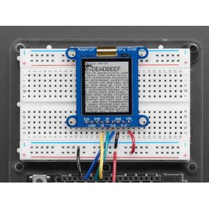 SHARP Memory Display Breakout - 1.3 inch 168x144 Monochrome Adafruit 3502