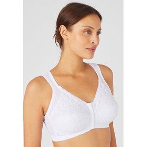 Damart - Beha zonder beugels met rechte rug en opening aan de voorkant - Dames - Wit - 125