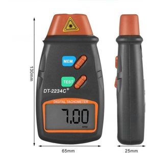 toerenteller - Digitale toerenteller - Zonder batterij - Digitale laser-toerenteller - Mini laser-toerenteller Contactloze snelheidsmeter
