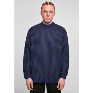 Urban Classics - Oversized Two Tone Sweater/trui - L - Donkerblauw