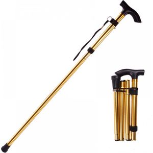 Wandelstok - Verstelbaar en Opvouwbaar - loopstok Ouderen - Afstelbaar 84 - 93cm - Loopstok Ouderen - Wandelstokken - Hiking - Nordic - stevig - Veiligheid