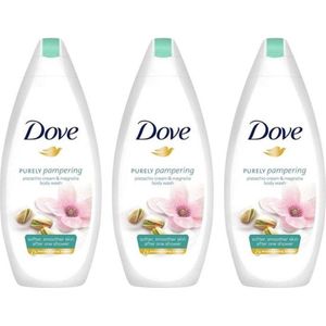 Dove Douchegel - Pistache Magnolia - 500ml - Voordeelverpakking 3 stuks