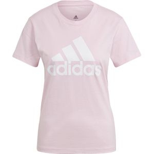 adidas Sportswear LOUNGEWEAR Essentials Logo T-shirt - Dames - Roze- XS
