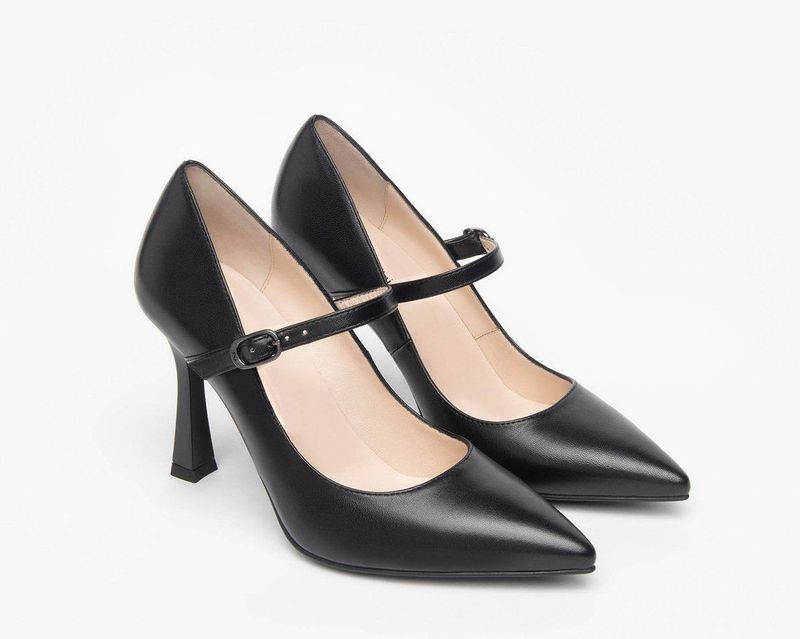 Nerogiardini - Nappa Pandora - Hielschoenen - Zwart - Premium Collection Made in Italy