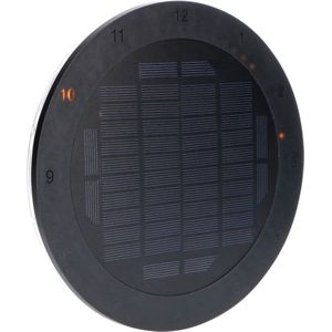 Solar klok voor buiten met sensor - Automatisch aan/uit - Waterdicht - Buitenklok
