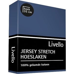 Livello Hoeslaken Jersey Denim 90x200