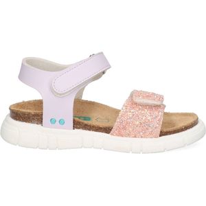BunniesJR Bregje Beach Meisjes Sandalen - Lila/Roze - Imitatieleer - Klittenband