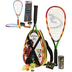 Speedminton F600 set - Complete Familie set - S600 set plus Fun set - crossminton - speed badminton set
