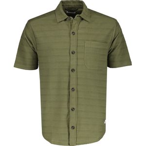 Knowledge Cotton Overhemd - Slim Fit - Groen - 3XL Grote Maten