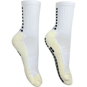 Jumada's - Gripsokken - Wit - Voetbal - Tennis - Anti Blaren