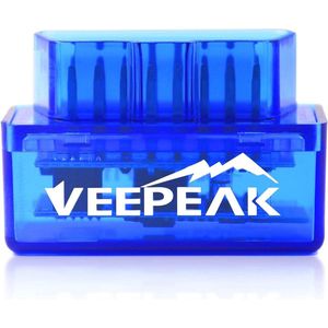 Bluetooth OBD II Scan Tool voor Android - EOBD Diagnoseapparaat voor Auto en Lichte Vrachtwagens