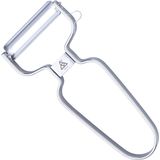 Triangle Professionele Dunschiller 90 mm - Roestvrij Staal met Kartelmes - Vaatwasserbestendig