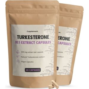 Turkesterone Capsules - 500 mg - Vegan - Duurzaam - Natuurlijk