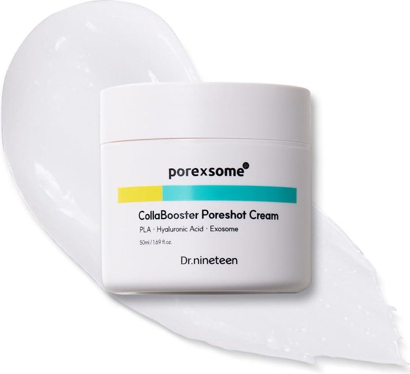 Dr. nineteen CollaBooster Poreshot Cream – 50ml | Gezichtscrème voor poriënverfijning & versteviging