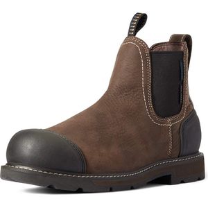 Ariat Groundbreaker Chelsea XTR Waterproof Steel Toe - maat 42.5 - dark brown