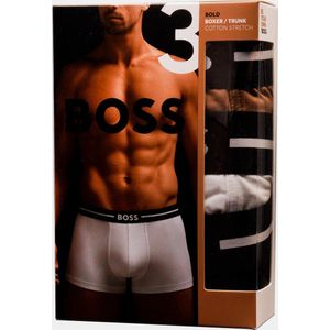 HUGO BOSS Bold trunks (3-pack) - heren boxers kort - multicolor (set met verschillende kleuren) - Maat: M