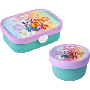 Obst- und Bentobox Paw Patrol Girls Campus 300 & 750 ml