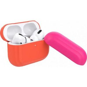 Puro, Beschermhoes met dop voor AirPods Pro, Oranje